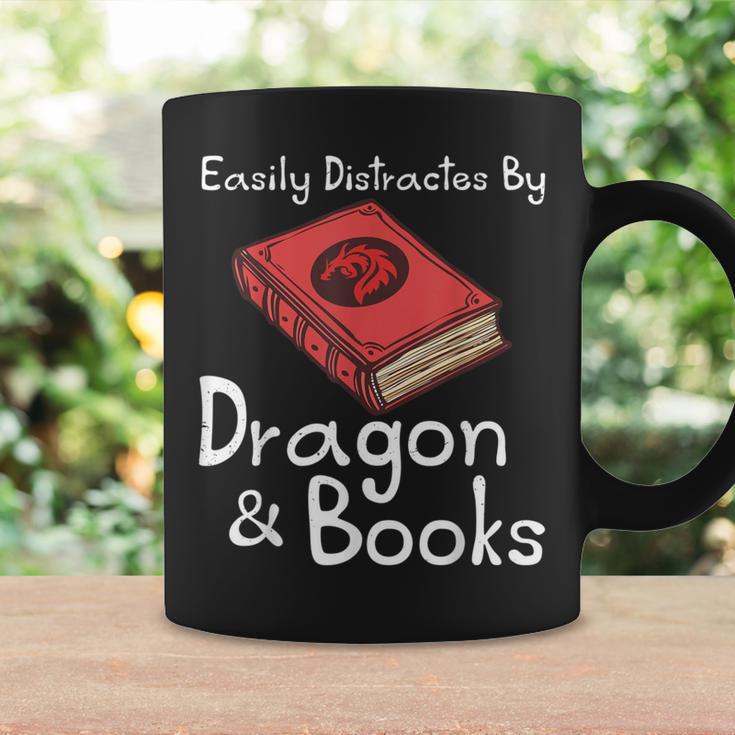 Easily Distracted By Dragon & Book Nerds Dragon Lover Girls Graphic Print Coffee Mug Gifts ideas Easily Distracted By Dragon & Book Nerds Dragon Lover Girls Graphic Print Coffee Mug Gifts ideas