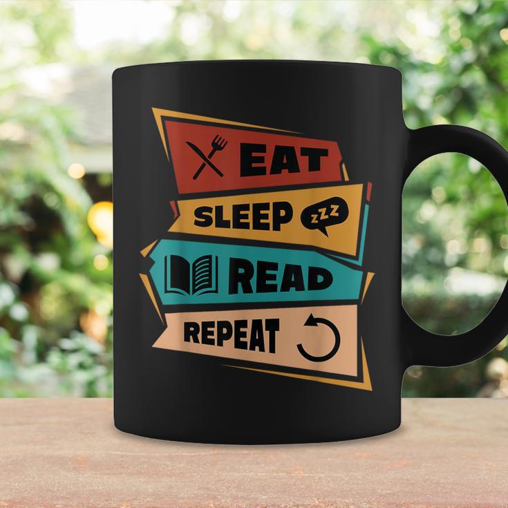 Eat Sleep Read Repeat Reading Books Reader Bookworm Graphic Print Coffee Mug Gifts ideas Eat Sleep Read Repeat Reading Books Reader Bookworm Graphic Print Coffee Mug Gifts ideas