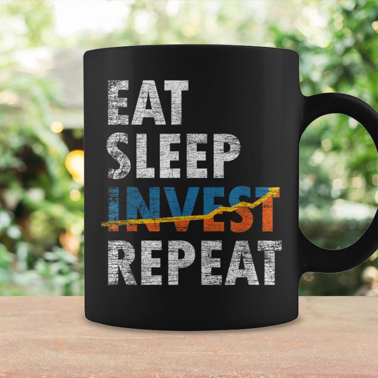 Eatleep Invest Repeat Investment Trading コーヒーマグ ギフトのアイデア