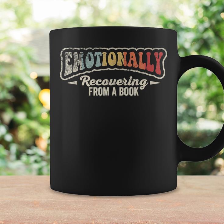 Emotionally Recovering From A Book Book Lover Reading Graphic Print Coffee Mug Gifts ideas