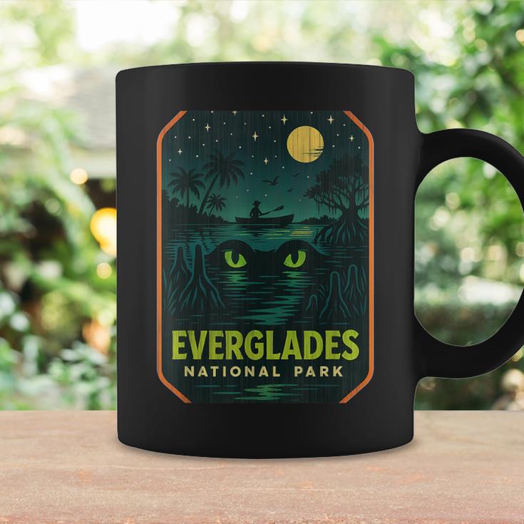 Everglades ナイトパドルシャツ 月光カヌー マングローブ コーヒーマグ ギフトのアイデア