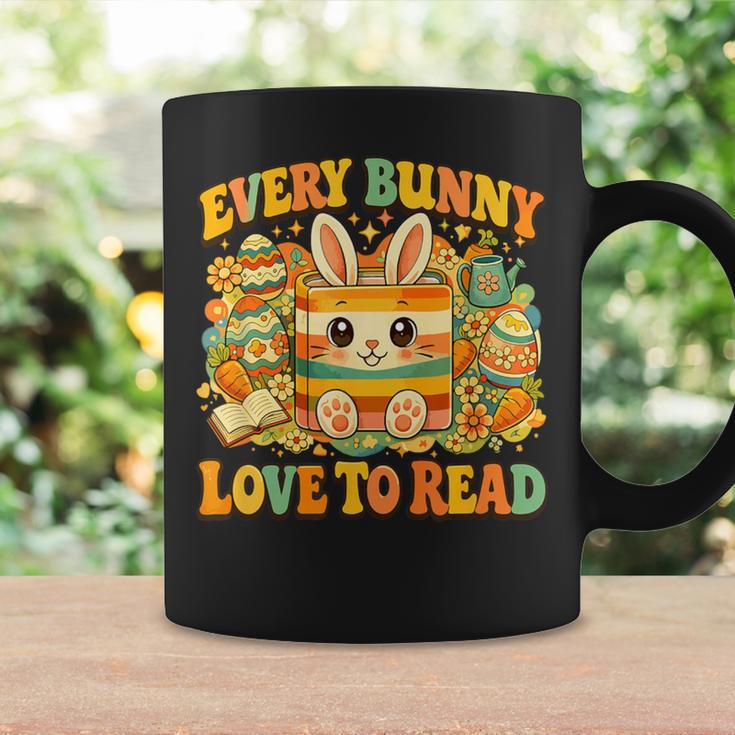 Every Bunny Loving Read Easter Eggs Bunny Book Bookworm Graphic Print Coffee Mug Gifts ideas