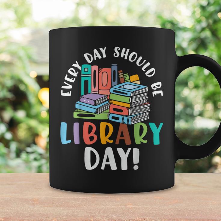 Every Day Should Be Book Reading Graphic Print Coffee Mug Gifts ideas