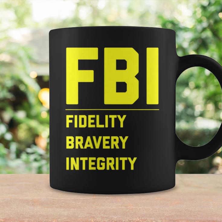 Fbi Motto 「Fidelity Bravery Integrity」 法執行機関 コーヒーマグ ギフトのアイデア