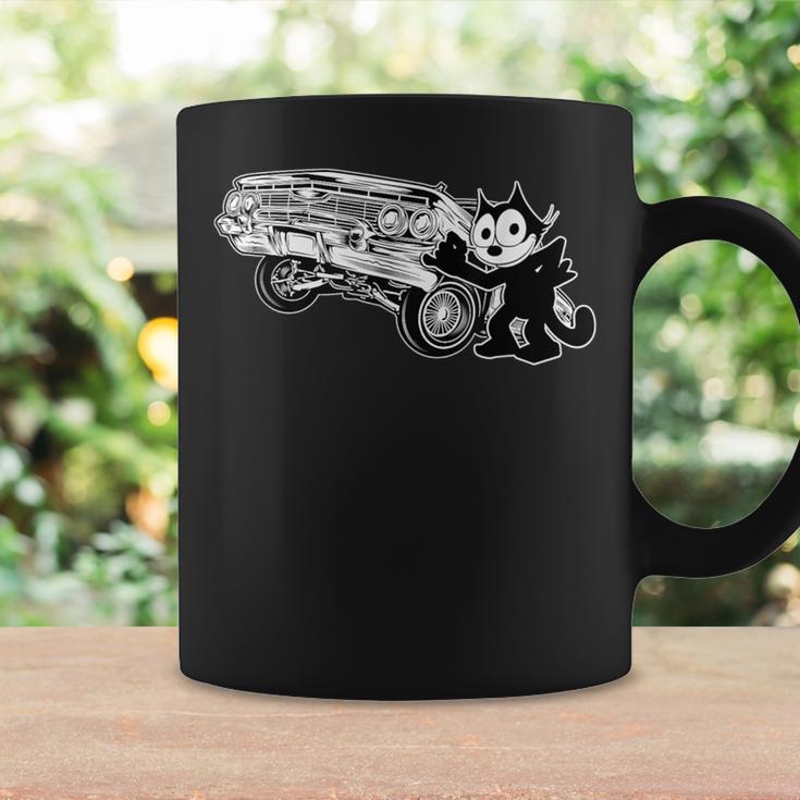 Felix 猫 カートゥーン ローライダー 油圧バウンス チルト カークラブ コーヒーマグ ギフトのアイデア