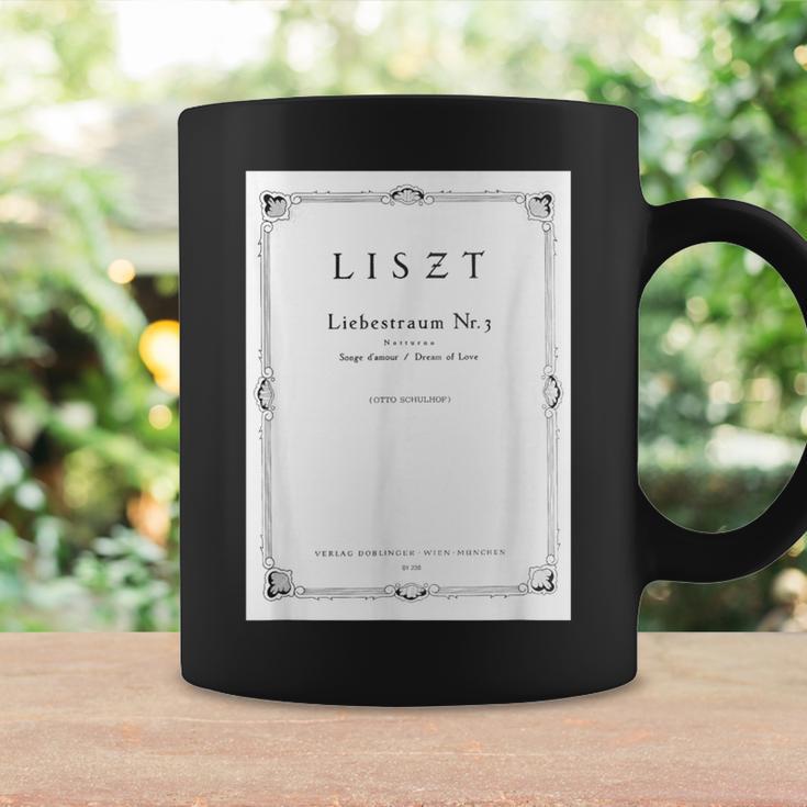 Franz Liszt Dream Of Love Vintage Book Cover Graphic Print Coffee Mug Gifts ideas Franz Liszt Dream Of Love Vintage Book Cover Graphic Print Coffee Mug Gifts ideas