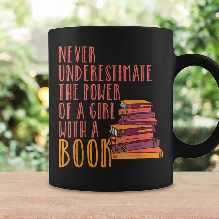 Frauenpower Reading Feminist Books Feminism Graphic Print Coffee Mug Gifts ideas