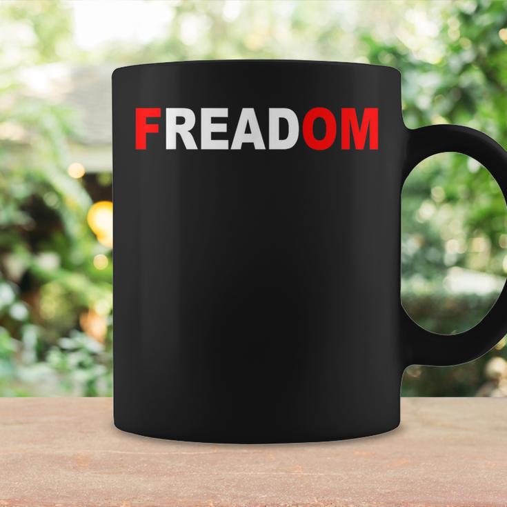FREADOM T-Shirt For Book Lovers Bookworms Graphic Print Coffee Mug Gifts ideas FREADOM T-Shirt For Book Lovers Bookworms Graphic Print Coffee Mug Gifts ideas