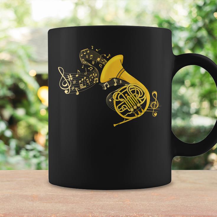 French Horn Music Lover ビッグバンド楽器 フレンチホーン コーヒーマグ ギフトのアイデア
