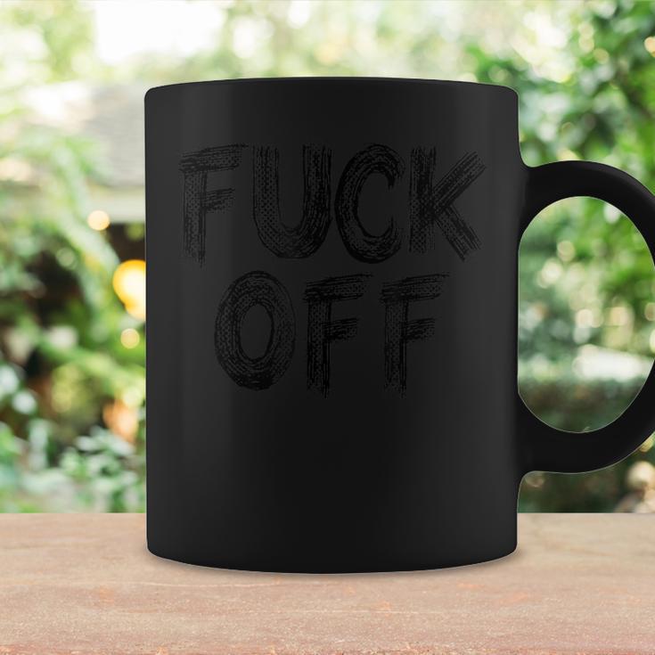Fuck Off -Erpiss Yourself コーヒーマグ ギフトのアイデア