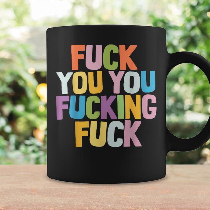Fuck You Fucking Fuck コーヒーマグ ギフトのアイデア