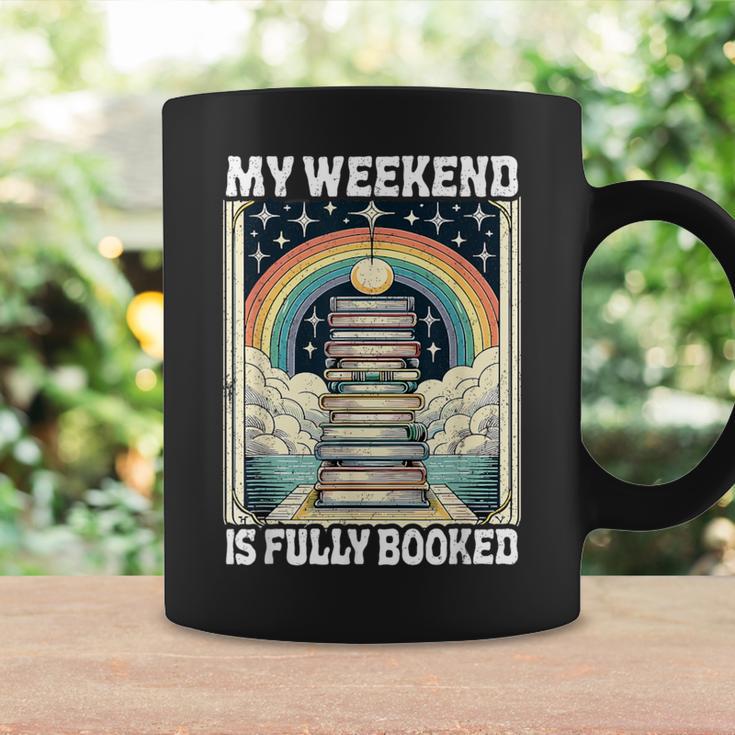 My Weekend Is Fully Booked Book Rainbow Reading Bookworm Graphic Print Coffee Mug Gifts ideas My Weekend Is Fully Booked Book Rainbow Reading Bookworm Graphic Print Coffee Mug Gifts ideas