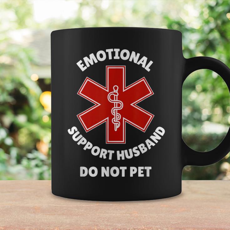 Emotionalupport Husband Do Not Pet コーヒーマグ ギフトのアイデア