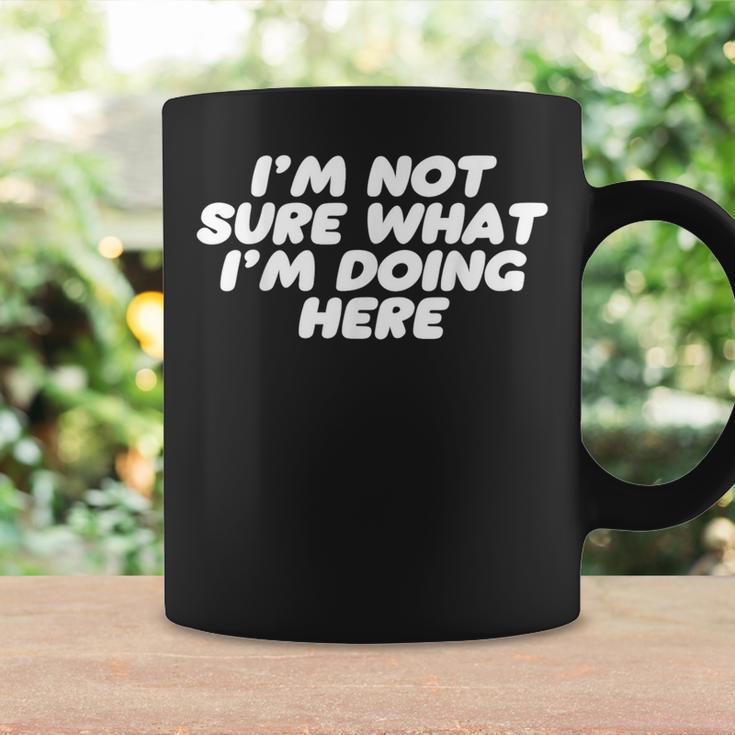 I'm Noture What I'm Doing Here Confused コーヒーマグ ギフトのアイデア