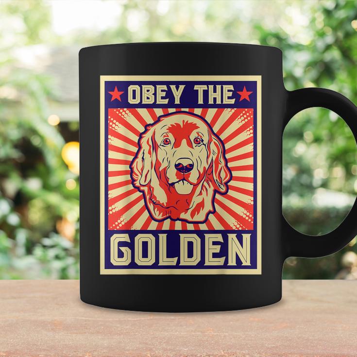 Obey The Golden ゴールデンレトリーバーオーナー向け コーヒーマグ ギフトのアイデア