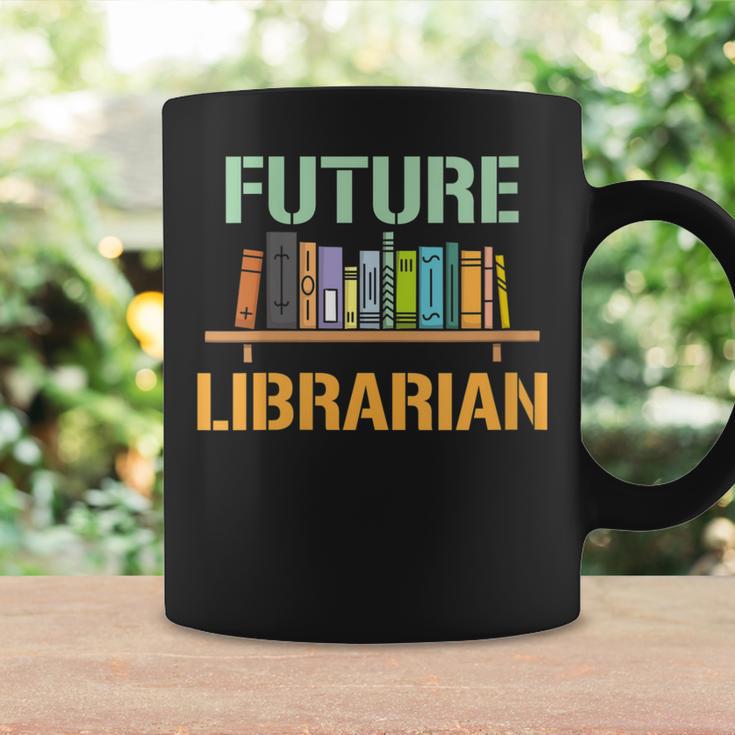 Future Librarian School Librarian Book Graphic Print Coffee Mug Gifts ideas