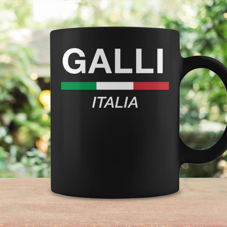 Galli イタリア製 ファミリーネーム イタリア 国旗 長袖tシャツ コーヒーマグ ギフトのアイデア