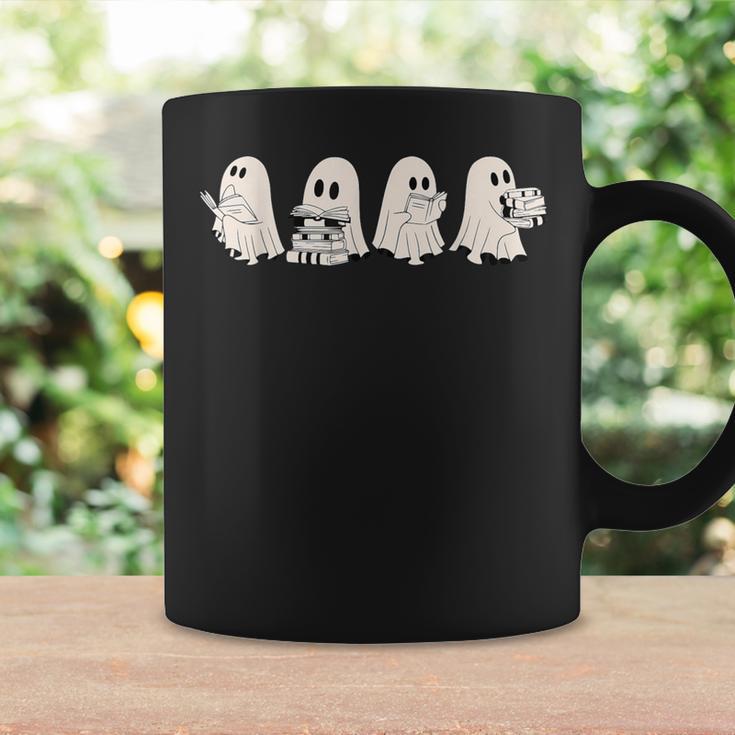 Ghost Book Reading Halloween Books Lover Teacher Kids Graphic Print Coffee Mug Gifts ideas Ghost Book Reading Halloween Books Lover Teacher Kids Graphic Print Coffee Mug Gifts ideas
