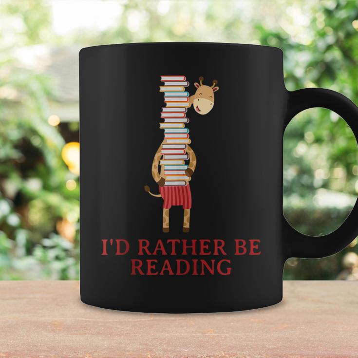 Giraffe Book Lovers I'd Rather Be ReadingShirt Graphic Print Coffee Mug Gifts ideas Giraffe Book Lovers I'd Rather Be ReadingShirt Graphic Print Coffee Mug Gifts ideas
