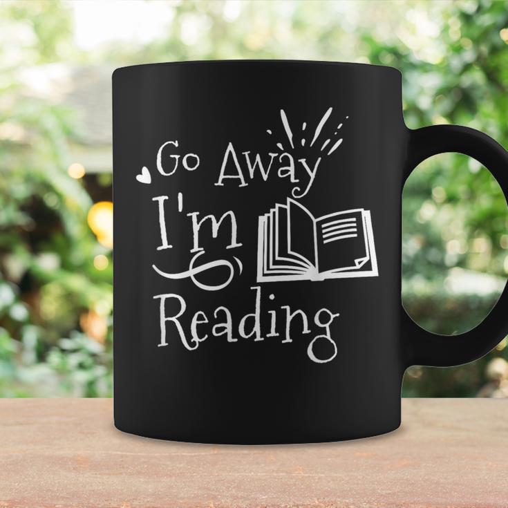 Go Away I'm Reading For Book Lovers Graphic Print Coffee Mug Gifts ideas