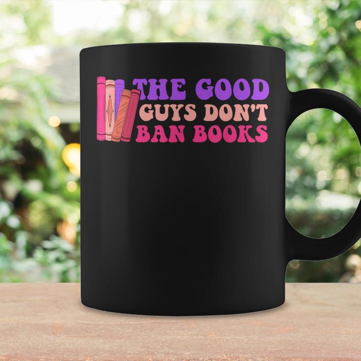 The Good Guys Don't Ban Books Reading Graphic Print Coffee Mug Gifts ideas