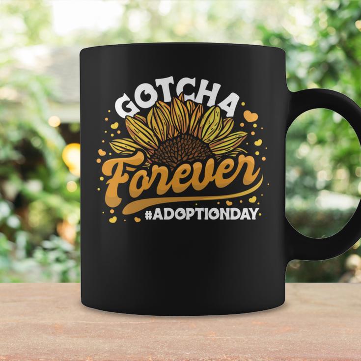 Gotcha Forever 採用発表ゴッチャの日ひまわり 長袖tシャツ コーヒーマグ ギフトのアイデア