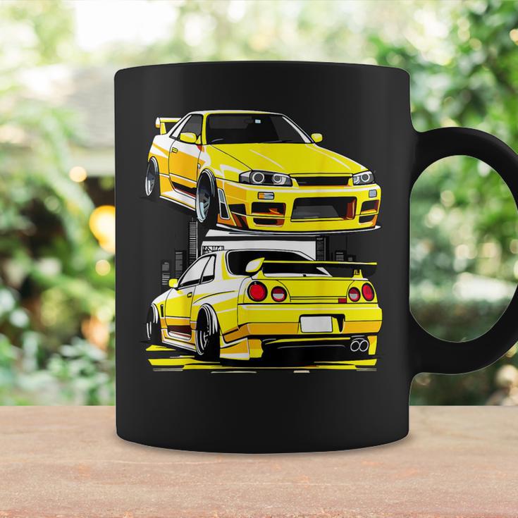 ブラック Gt R 32 Jdm スカイラインチューナー レーシングスタンス カードリフト コーヒーマグ ギフトのアイデア
