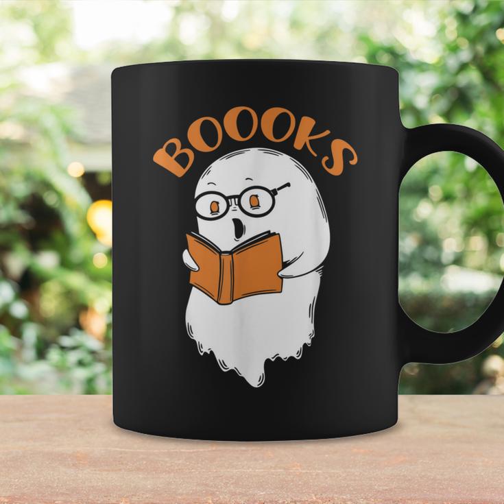 Halloween Boooks Ghost For Book Lover Graphic Print Coffee Mug Gifts ideas