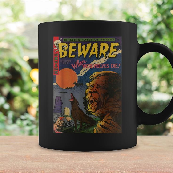 Halloween Horror Vintage Werewolf Comic Book Retro Graphic Print Coffee Mug Gifts ideas Halloween Horror Vintage Werewolf Comic Book Retro Graphic Print Coffee Mug Gifts ideas