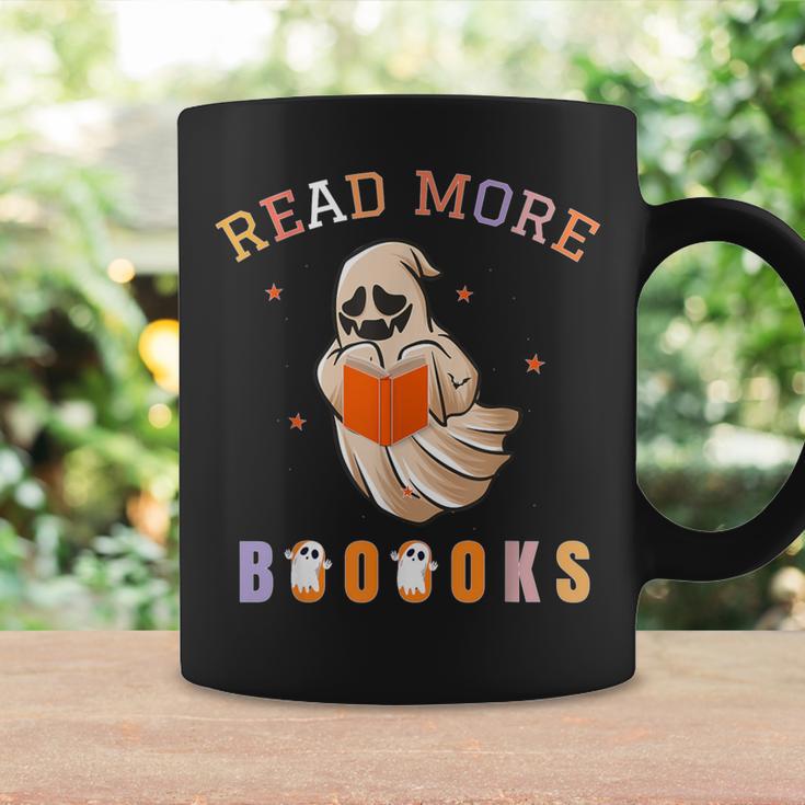 Halloween Read More Books Cute Boo Read a Book Graphic Print Coffee Mug Gifts ideas