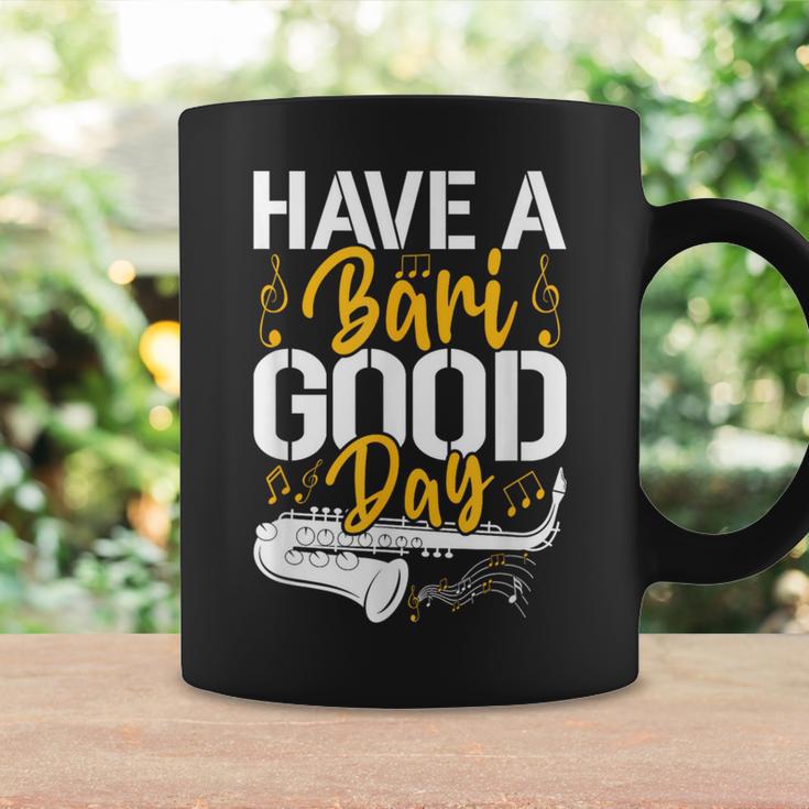 Have A Bari Good Day 面白いバリトンサックス奏者 コーヒーマグ ギフトのアイデア