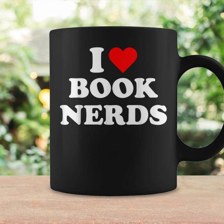 I Heart Book Nerds Book Readers Cute Graphic Print Coffee Mug Gifts ideas