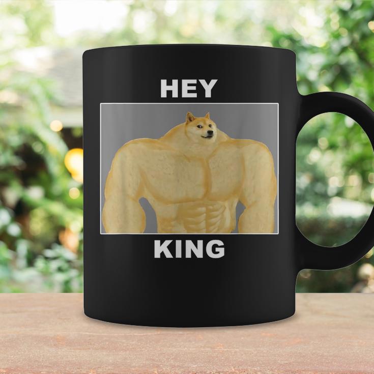 Hey Kingwole Doge Meme コーヒーマグ ギフトのアイデア
