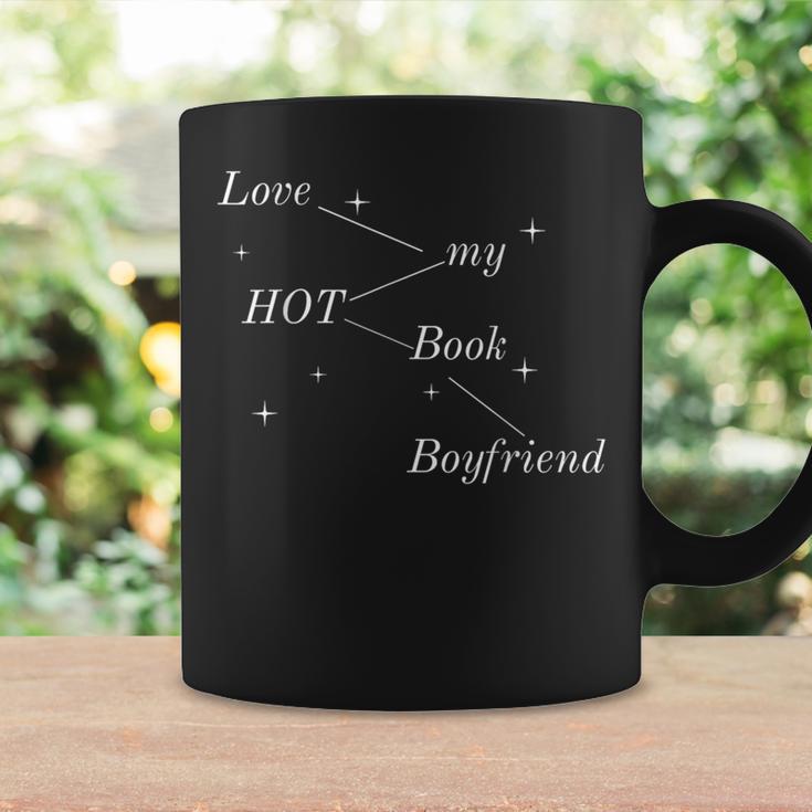 Hot Book Boyfriend Booklover Reader Fan Girl Graphic Print Coffee Mug Gifts ideas