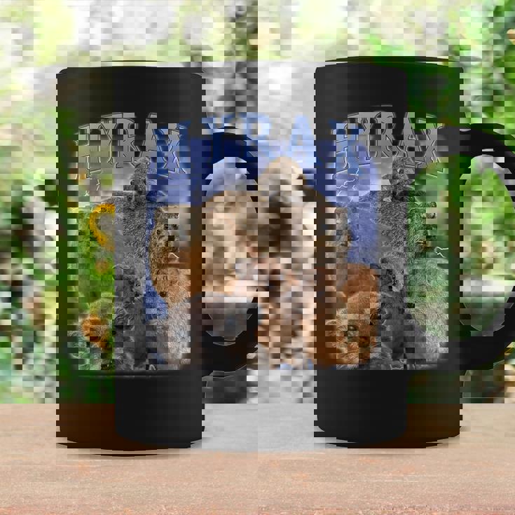 Hyrax Fire Meme Animal Lover ユーモア ロック ハイラックス コーヒーマグ ギフトのアイデア