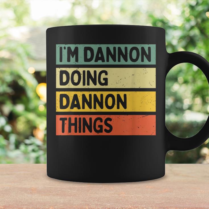I'm Dannon Doing Dannon Things 面白い名言 コーヒーマグ ギフトのアイデア