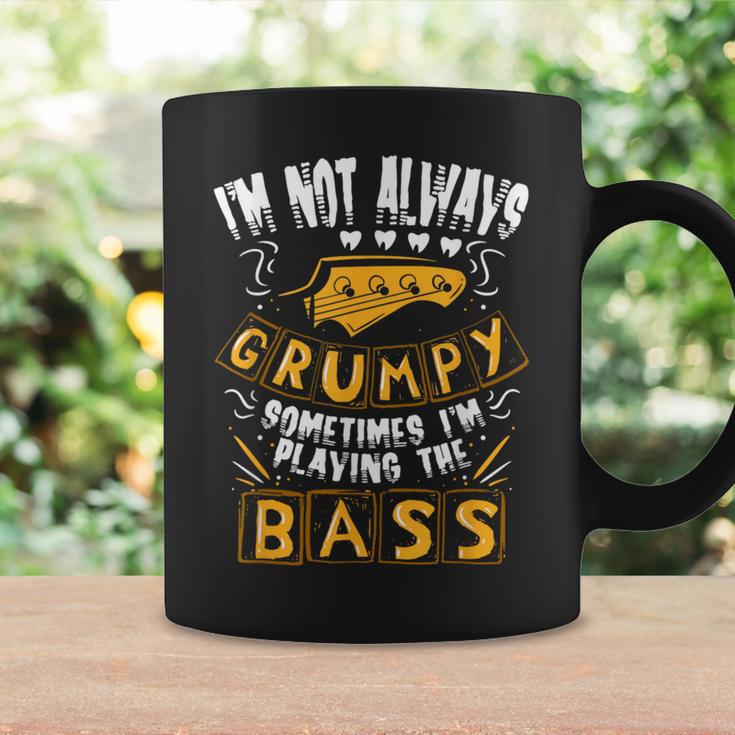 I'm Not Always Grumpyometimes I'm Playing The Bass 音楽 コーヒーマグ ギフトのアイデア