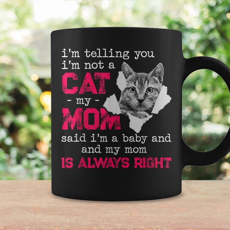 I'm Telling You I'm Not A Cat My Momaid I'm A Baby 面白い コーヒーマグ ギフトのアイデア