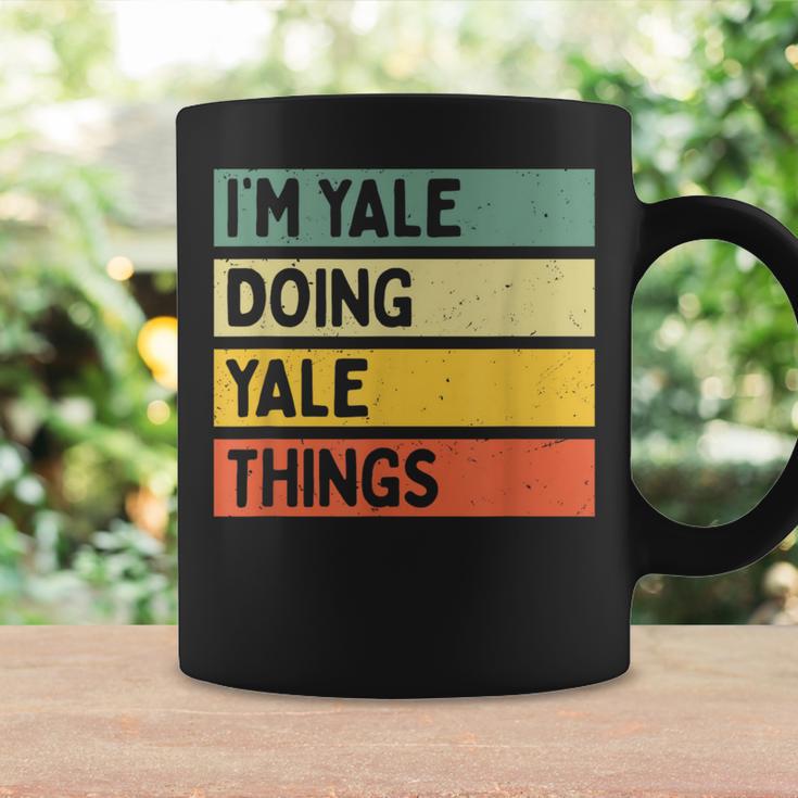 I'm Yale Doing Yale Things 面白い名言 コーヒーマグ ギフトのアイデア
