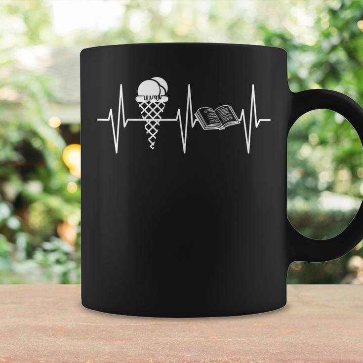 Ice Cream Shirt Book Lover Gelato Ice Cream Lover Men Women Kids Graphic Print Coffee Mug Gifts ideas
