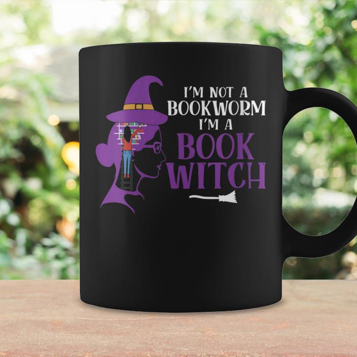 I'm Not A Bookworm I'm A Book Witch Halloween Book Reader Graphic Print Coffee Mug Gifts ideas