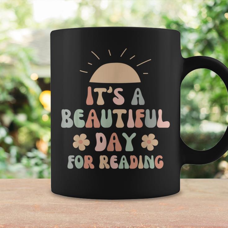 Its a Beautiful Day For Reading Book Lover Reader Bookworm Graphic Print Coffee Mug Gifts ideas
