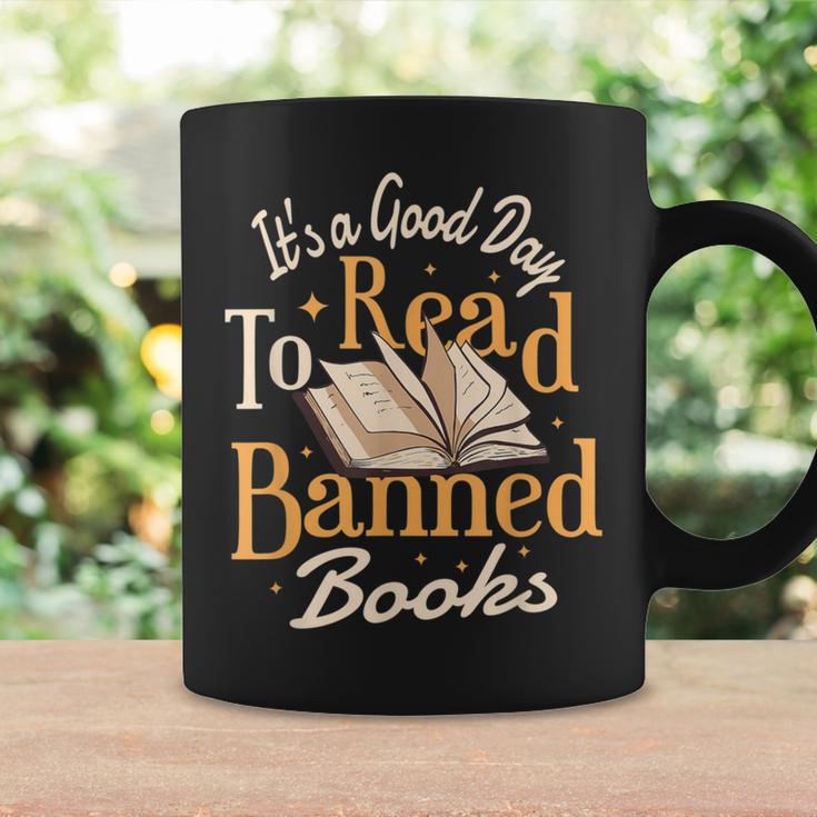 It's A Good Day To Read Banned Books Bibliophile Bookaholic Graphic Print Coffee Mug Gifts ideas
