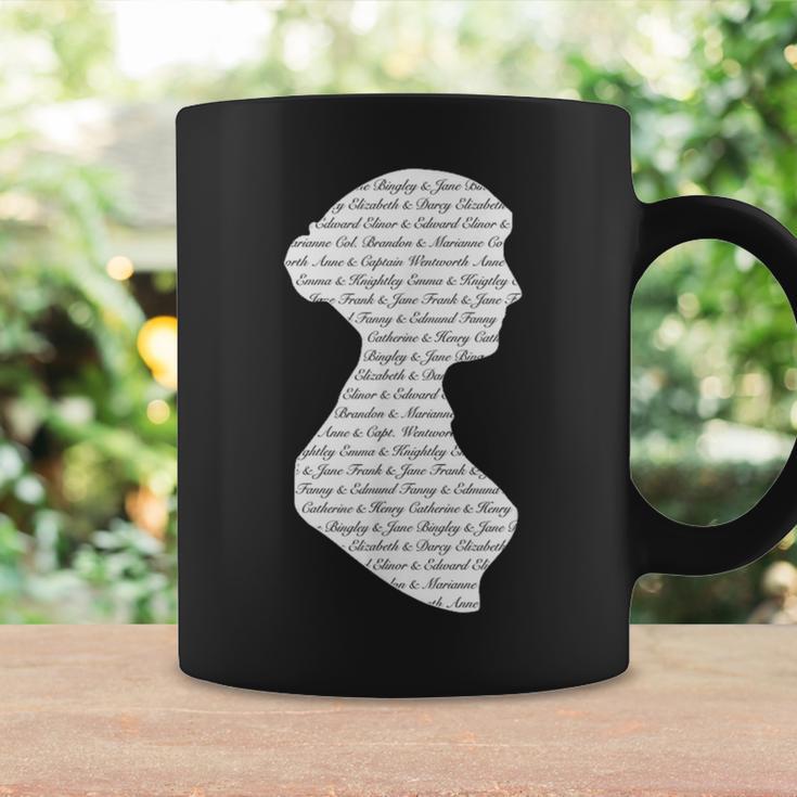 Jane Austen Vintage Quote Literary Book Club Fans T-Shirt Graphic Print Coffee Mug Gifts ideas