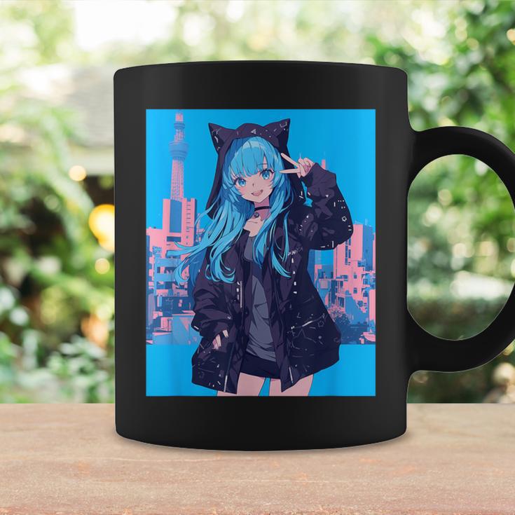 Japanese Anime Girl 日本のアニメの女の子 コーヒーマグ ギフトのアイデア