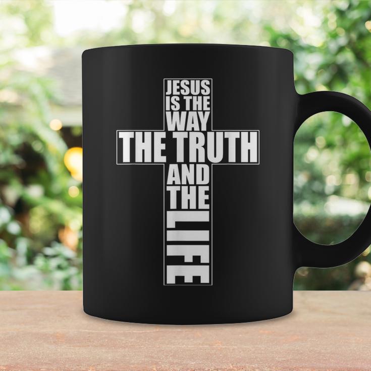 Jesus Is The Way The Truth And The Life アパレル Christian Cr コーヒーマグ ギフトのアイデア
