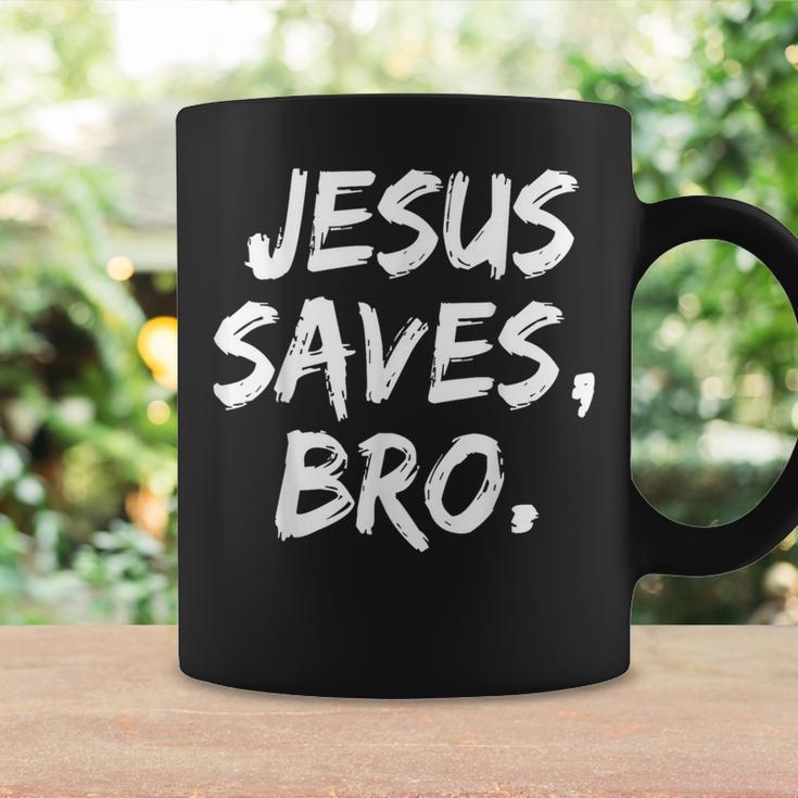Jesusaves Bro クリスチャン 信者 信仰 神 宗教 コーヒーマグ ギフトのアイデア