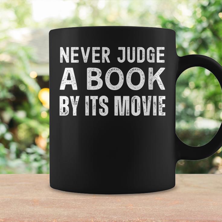 Never Judge A Book By Its Movie Graphic Print Coffee Mug Gifts ideas