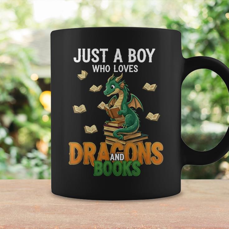 Just a Boy Who Loves Dragons And Books Reading Dragon Graphic Print Coffee Mug Gifts ideas Just a Boy Who Loves Dragons And Books Reading Dragon Graphic Print Coffee Mug Gifts ideas