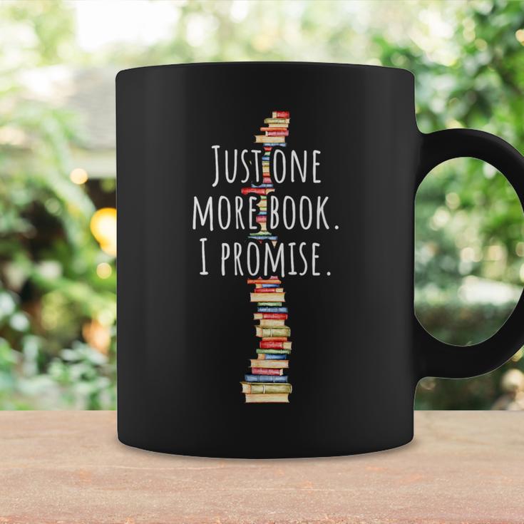 Just One More Book I Promise Bookworm Reading Lover Books Graphic Print Coffee Mug Gifts ideas